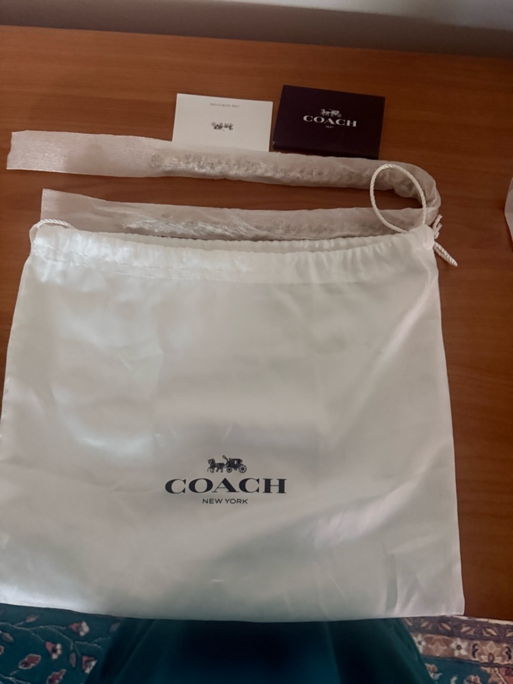 Coach and Four Black Pebbled Leather Crossbody with Gold Turn-Lock - Picture 2 of 6